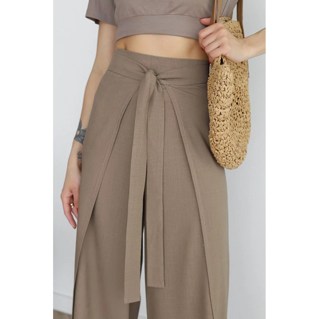 Rose Wide Trousers | Linen | Comfortable and Elegant