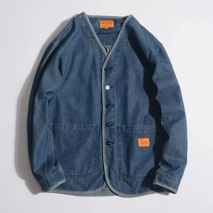 Marco's French Vintage Denim Jacket for Men