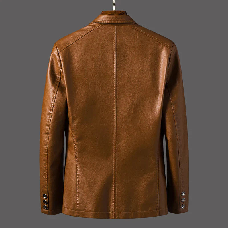 Marco | Leather Blazer for Stylish Men