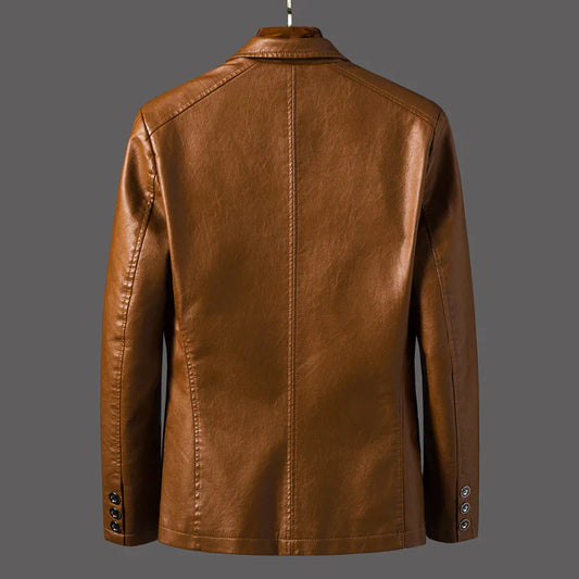 Marco | Leather Blazer for Stylish Men