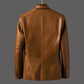 Marco | Leather Blazer for Stylish Men