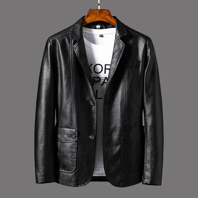 Marco | Leather Blazer for Stylish Men