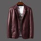 Marco | Leather Blazer for Stylish Men