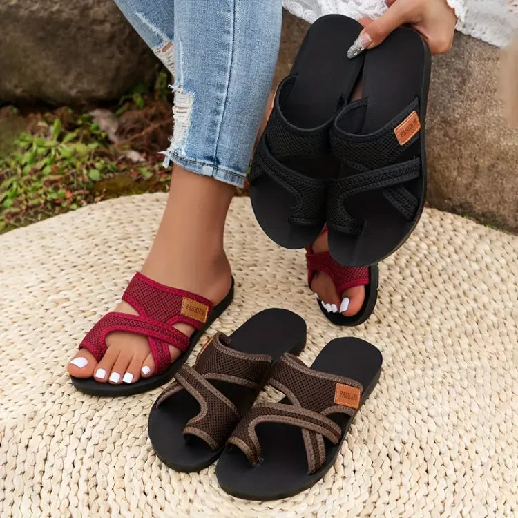 Rose Slip-On Sandals