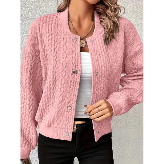 Rose - Elegant Pullover Cardigan