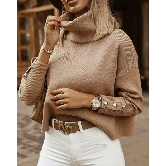 Rose - Vintage Turtleneck