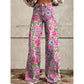 Rose Bea - Stylish jeans with floral print