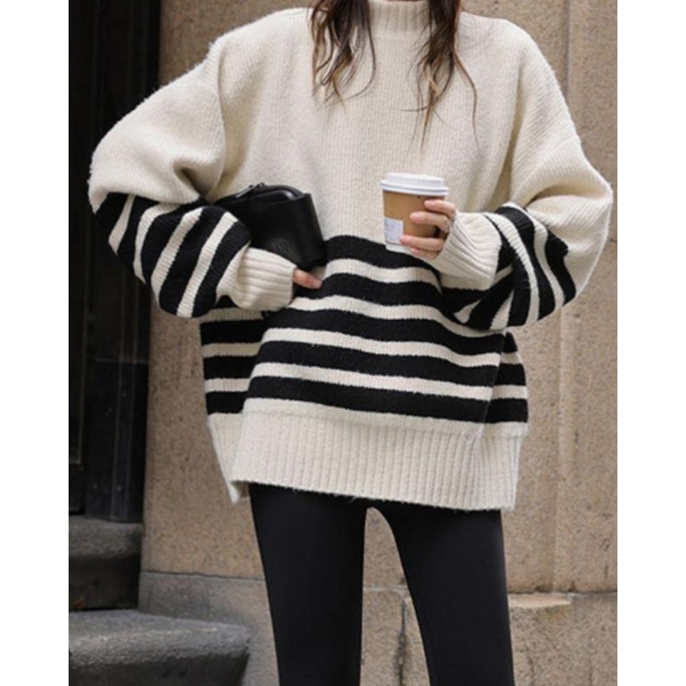 The Coastal Stripe Sweater