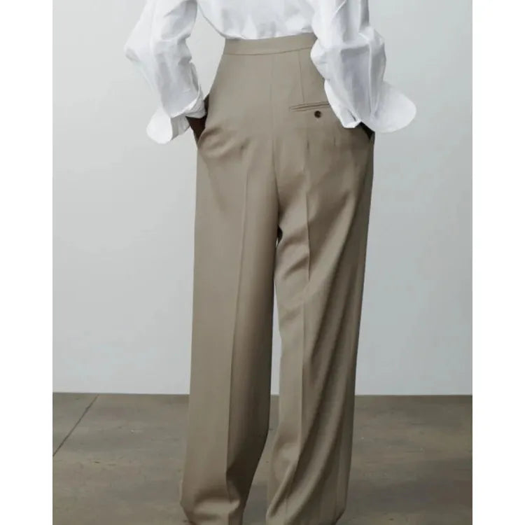 Woolen Oversized Pantalon