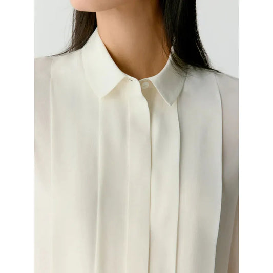 Mila | Silk Crepe Blouse