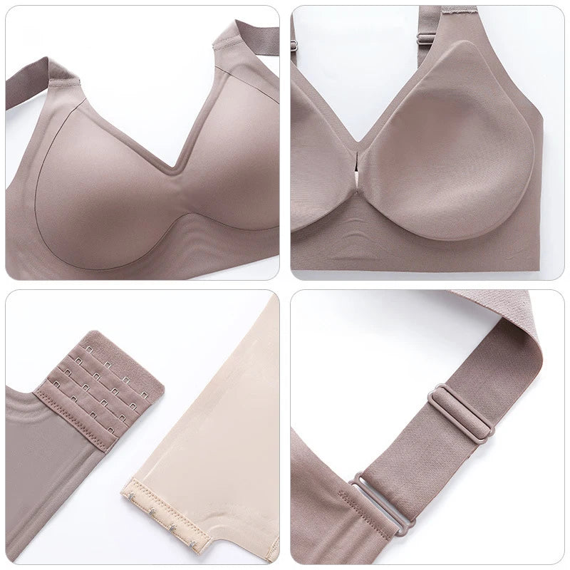 Rose FallSweet Push UP Bra - Plus Size Bras