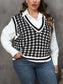 Rose-Gibsie Vintage Knitted Sweater Vest