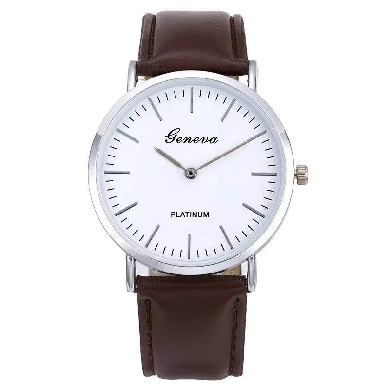 Marco calendar belt quartz watch