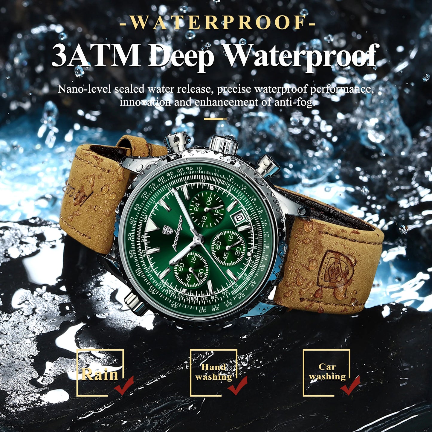 Marco Luxury Watch Quartz Waterproof