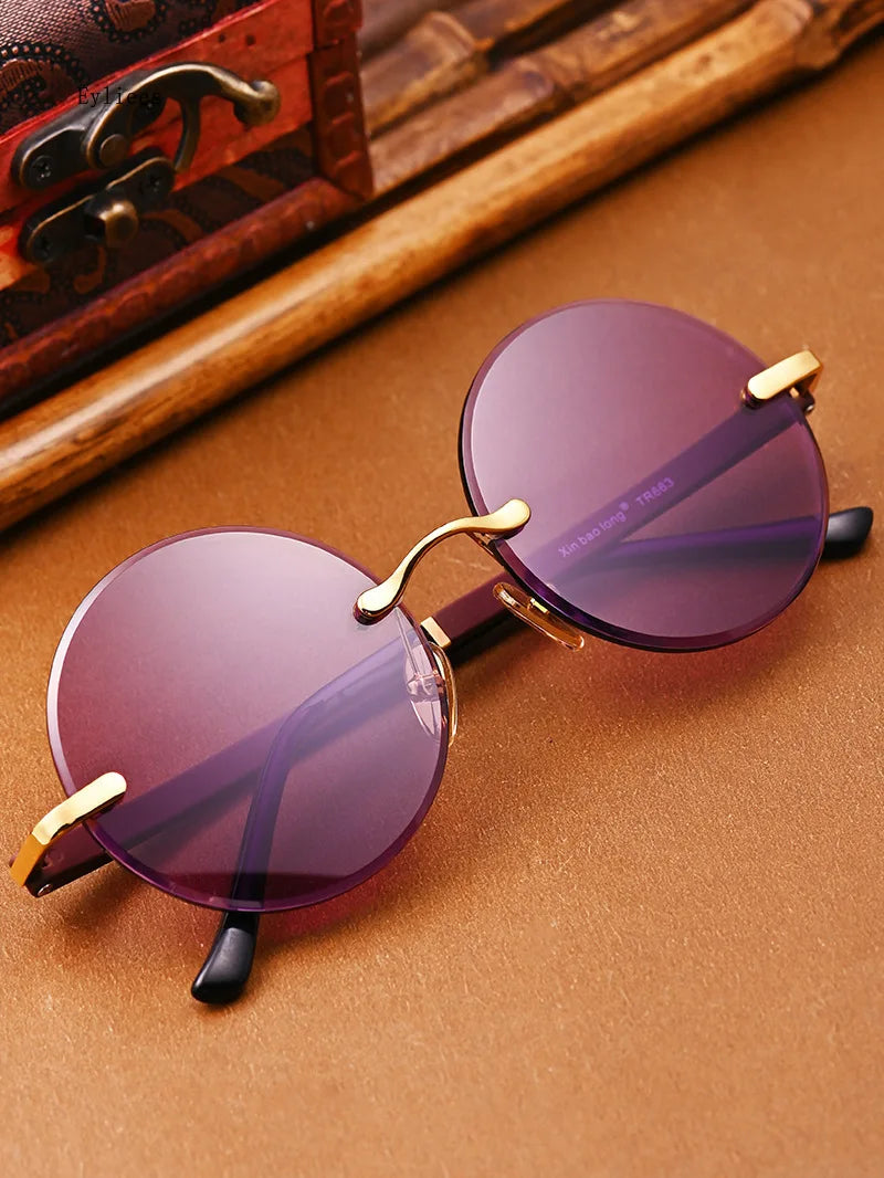 Rose Small Round Sunglasses