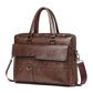 Marco Leather Shoulder Briefcase