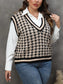 Rose-Gibsie Vintage Knitted Sweater Vest