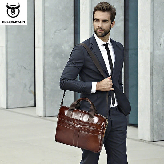 Marco Leather Laptop Bag