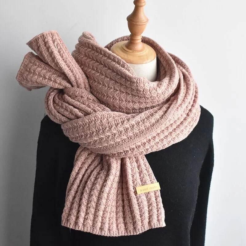 Elegant Wool Scarf - HAND MADE