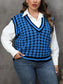 Rose-Gibsie Vintage Knitted Sweater Vest