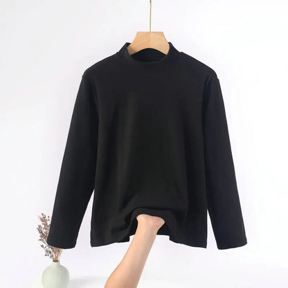 Mock Neck Bottoming shirt