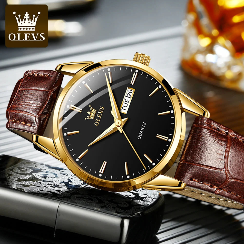 Marco Luxury Leather strap watch