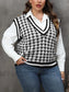 Rose-Gibsie Vintage Knitted Sweater Vest